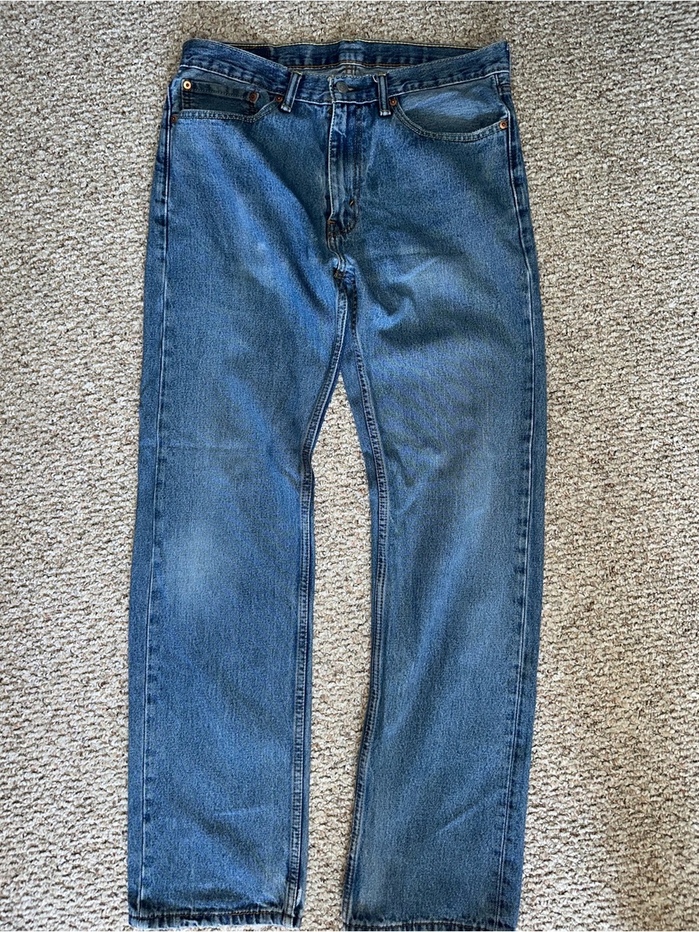 Levi's Men's Medium Blue Straight Jeans